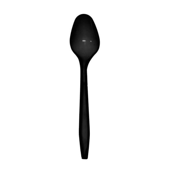 Dimexsa Plastic Spoon Premium Black 50Pcs 0090830-25BL 5202501917961