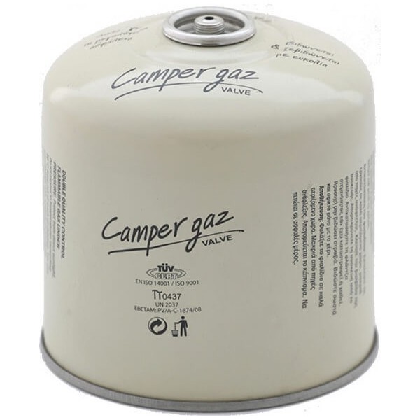 Camper Gas Bottle Of Liquid Gas With Safety Valve 500GR 0224 5203917402584