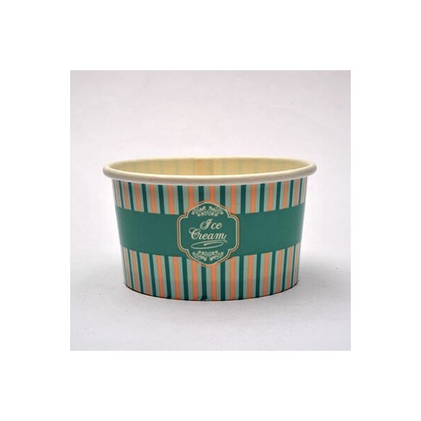 Θαλασσινός Paper Round Ice Cream Bowl 4Oz 50PCS ΕΜ.6872 0151250004