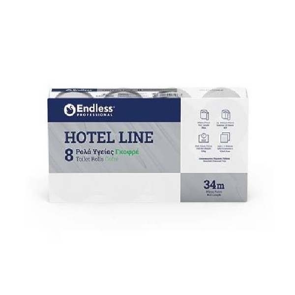 Endless 8 Hygiene Paper Rolls Hotel Line Gofre 1100110808 5202995009869