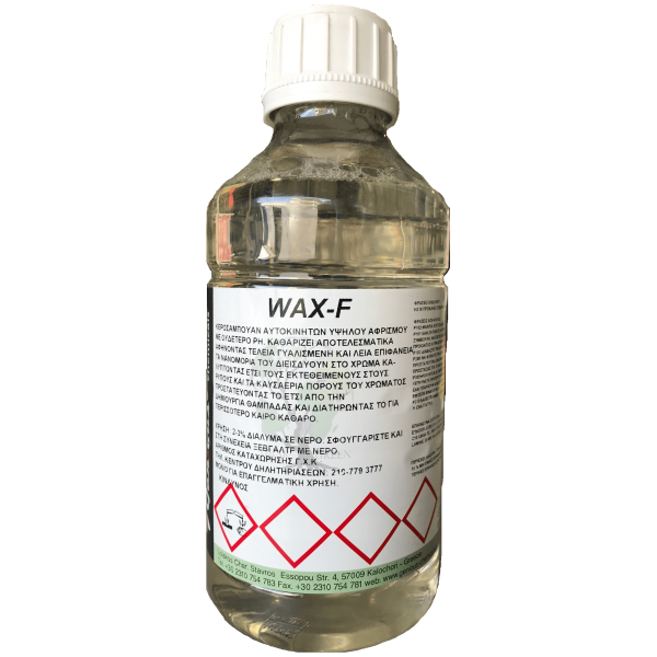 Genious Chemicals Wax-F Wax Shampoo 1KG ΧΠΑΩ-00237 0130350014