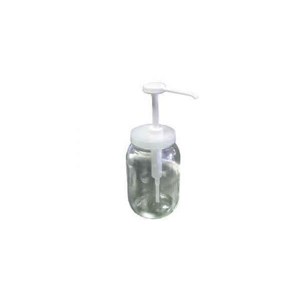 JDS Glass Jar With Pump ΒΑΖΟ ΜΕ ΑΝΤΛΙΑ 0251330008