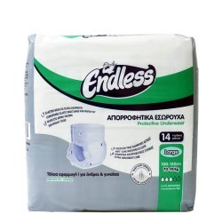 Endless Incontinence Diapers Slip Large 14Pcs 2999030420 5202995202697
