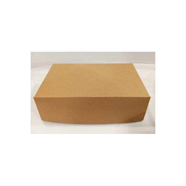 4way Χάρτινο Κουτί Κραφτ Club Sandwich XL 1Kg/10Τμχ 000781-1 5200150780020