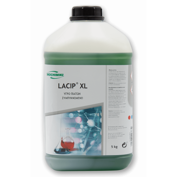 ΟΙΚΟΧΗΜΙΚΗ Lacip XL Concentrated Manual Dishwashing Liquid 5KG 13090902019 5205662003832