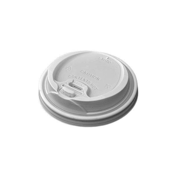 Dimexsa Plastic Cip Lids Reclosable For 14OZ/16OZ Cups White 100PCS 0091016-23 5200103740260
