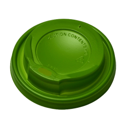 MICHAEL PROCOS Plastic Cip Lids For 8OZ-12OZ Cups Green 100PCS 10.06.2058 0150210056