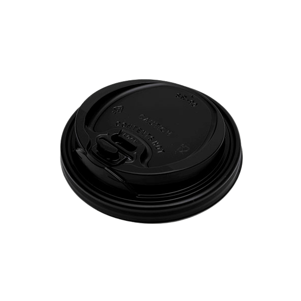 Dimexsa Plastic Cip Lids Reclosable For 14OZ-16OZ Cups Black 100PCS 0091016-21 0150210034