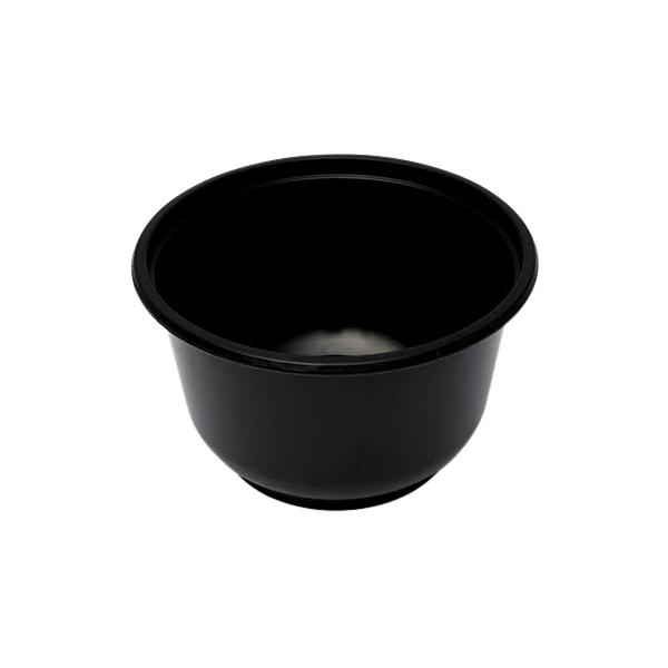 Θαλασσινός Utensil Round Black Microwave 700ML 50PCS ΕΜ.6246 0150540010