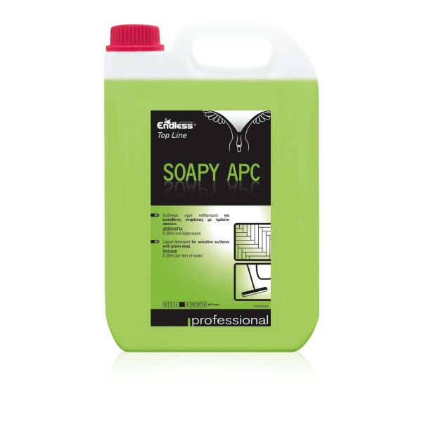 Endless Top Line Soapy Apc Πράσινο Σαπούνι 5LT 2905350100 0130270043