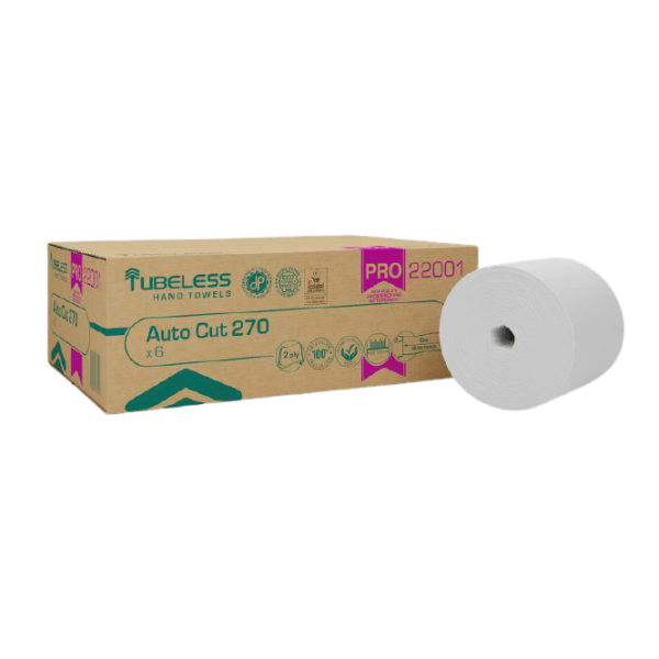 TUBELESS Hand Towel Autocut Pro 270 6 Rolls 2912022001 3859892832506