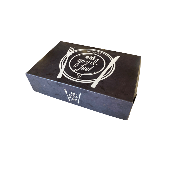OEM Food Paper Box Portion Kilo Z18 Black 1Kg/9Pcs 07-2442 0150780028