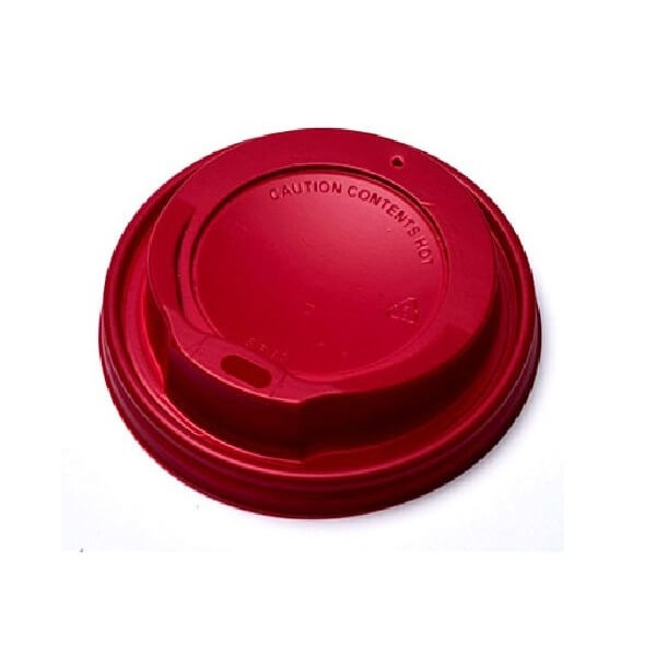 MICHAEL PROCOS Plastic Cip Lids For 14OZ-16OZ Cups Red 100PCS 10.06.2178 0150210007