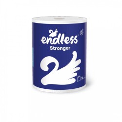 Endless Kitchen Rolls Stronger 3Ply...