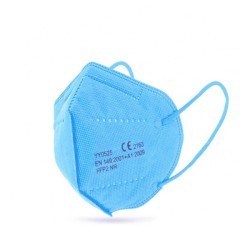 OEM Disposable Protective Half Mask Light Blue 1Pcs ΠΡ-ΜΑ-07 3800600003961