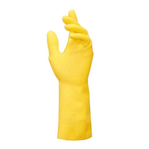 OEM Mapa Plastic All Purpose Gloves With Cotton Flocklined Large 124319 3245421243194