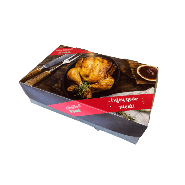 OEM Food Paper Box Chicken Kilo Z2 Grill 29X17,5X8 1Kg/7Pcs 07-2414 0150780035