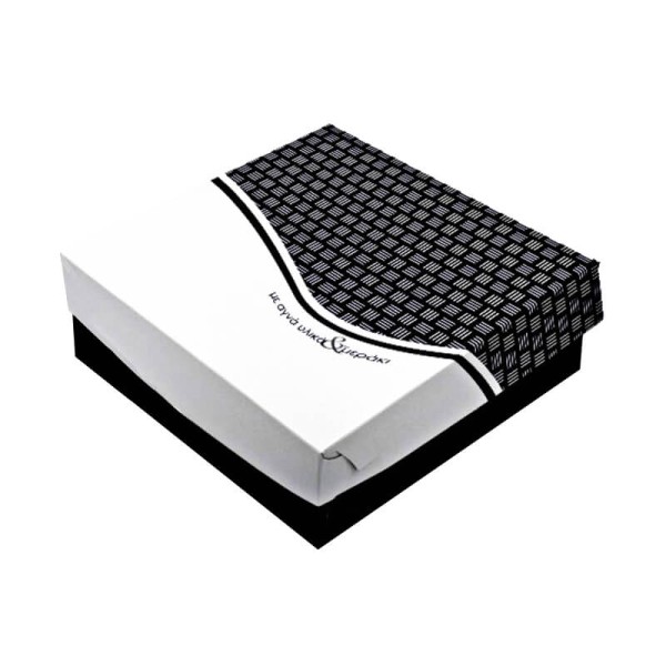 Θαλασσινός Paper Patisserie Box White-Black No2 1Kg/21Pcs ΕΜ.7251 0150790000