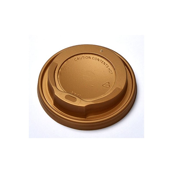 MICHAEL PROCOS Plastic Cip Lids For 8OZ-12OZ Cups Gold 100PCS 10.06.2048 0150210111