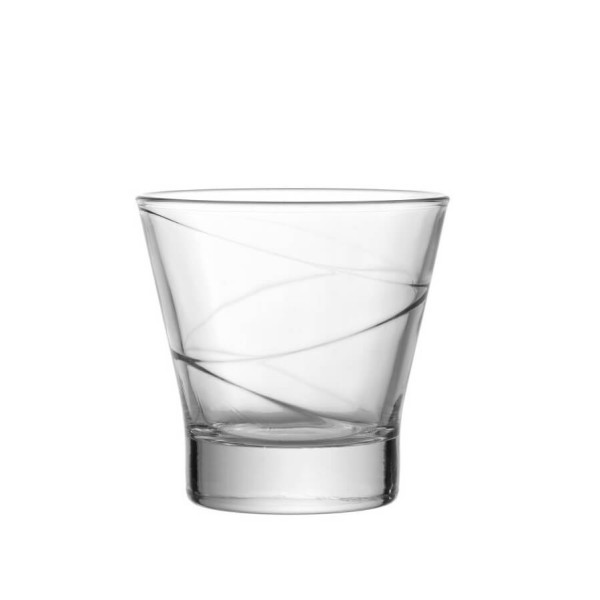Uniglass Γυάλινο Ποτήρι Ουίσκι Lido 24CL 53302 0151190035