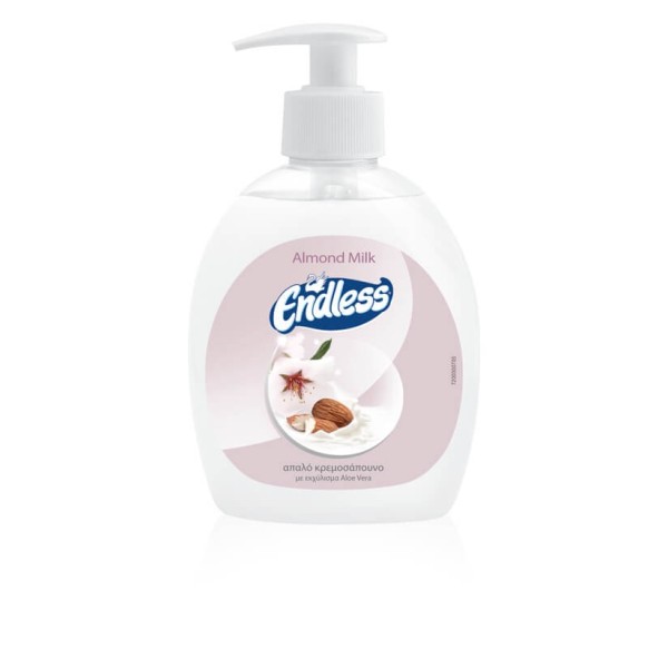 Endless Cream Soap With Pump Almond Milk 300ML 1200310705 5202995106384