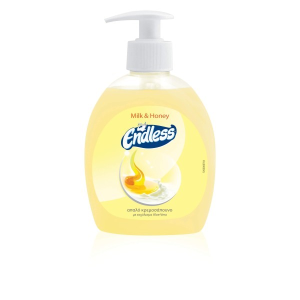 Endless Cream Soap With Pump Milk And Honey 300ML 1200310704 5202995106377