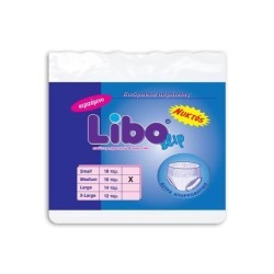 LIBO Incontinence Diapers Slip Medium 16Pcs LIBO ΒΡΑΚΑΚΙ ΝΥΚΤΟΣ -M- 5204899240348