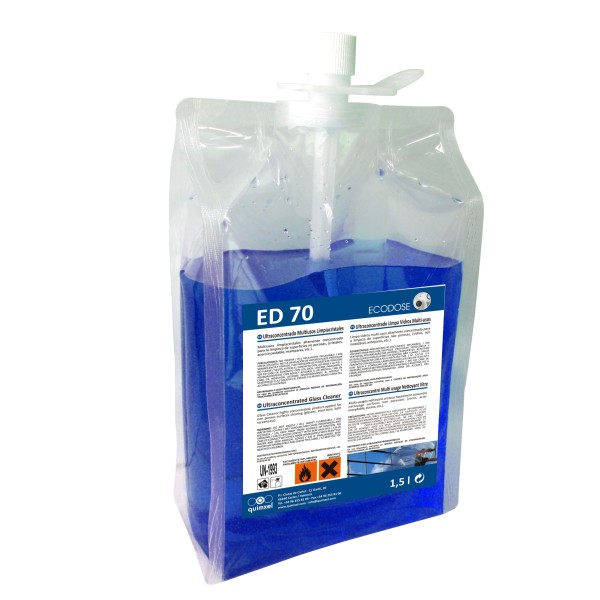 quimxel ED70 Ultraconcentrated Glass Cleaner 1.5Lt ED-70 8428446481146