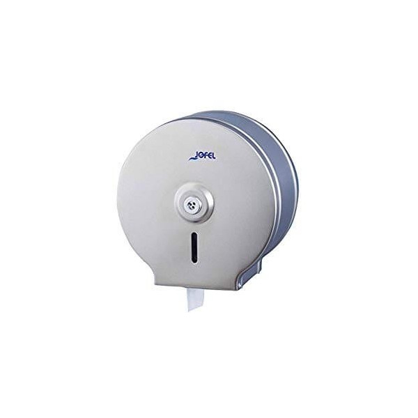JOFEL Mini Jumbo Toilet Paper Dispenser Inox Matte AE23000 8427950300653
