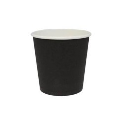 INTERTAN Paper Cups 4OZ Black 50PCS 000648 0150210010