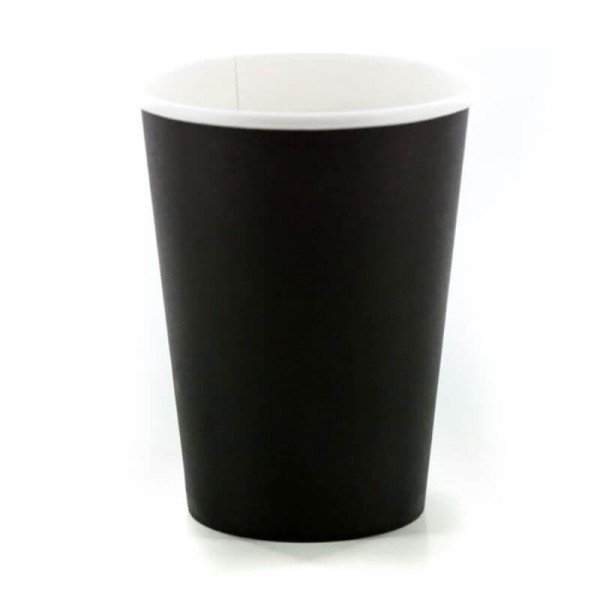 Θαλασσινός Paper Cups 8OZ Black 50PCS ΕΜ.6804 5202054468040