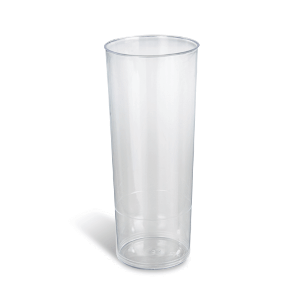 OEM Plastic Clear Cups Tube 10PCS ΕΜ.7337 5202054473372